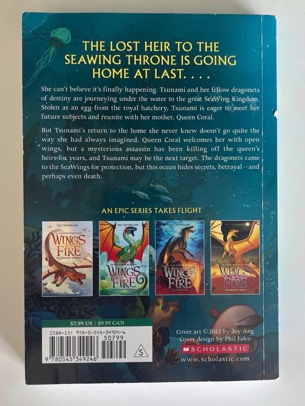 Wings of Fire Tui T. Sutherland A guide to the dragon world Lost Heir